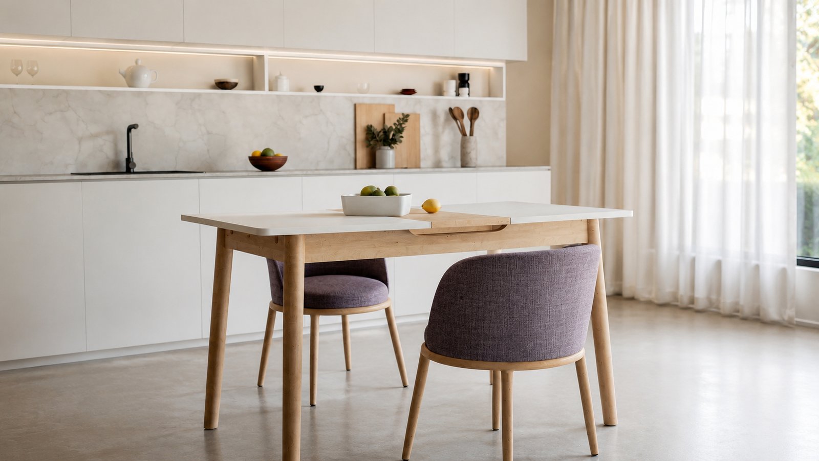Dining space 3D render
